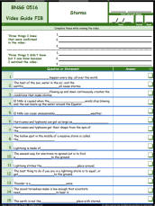 FREE Differentiated Worksheet for the Bill Nye - The Science Guy * - Storms Episode Free Worksheet / Video Guide
