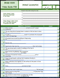 FREE Differentiated Worksheet for the Bill Nye - The Science Guy * - Animal Locomotion Episode Free Worksheet / Video Guide