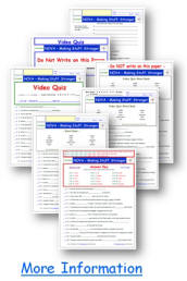 Purchase the differentiated Worksheet / Video Guide with a Word Bank, an Answer Key and Four Quizzes  NOVA * Episodes.