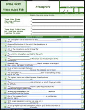 FREE Differentiated Worksheet for the Bill Nye - The Science Guy * - Atmosphere Episode Free Worksheet / Video Guide