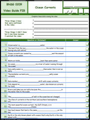 FREE Differentiated Worksheet for the Bill Nye - The Science Guy * - Ocean Currents Oceanography Episode Free Worksheet / Video Guide