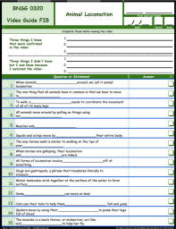 FREE Differentiated Worksheet for the Bill Nye - The Science Guy * - Animal Locomotion Episode Free Worksheet / Video Guide