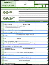 FREE Differentiated Worksheet for the Bill Nye - The Science Guy * - Heat Episode Free Worksheet / Video Guide