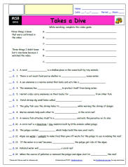FREE Differentiated Worksheet for the Magic School Bus * - Takes a Dive - Episode FREE Differentiated Worksheet / Video Guide