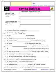 FREE Differentiated Worksheet for the Magic School Bus * - Getting Energized - Episode FREE Differentiated Worksheet / Video Guide